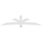 Ekena Millwork Davenport Architectural Grade PVC Gable Bracket, 108"W x 27"H x 6"D x 6"F, 6/12 Pitch GBP108X27X0606DAV00 - alternate 5